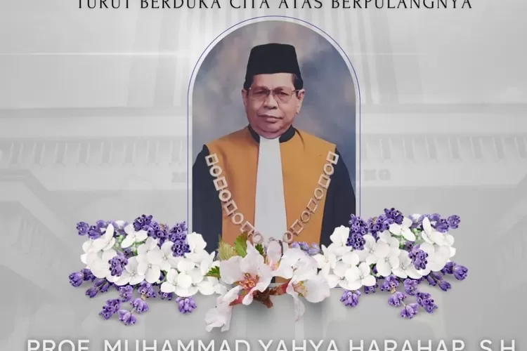 Innalillahi,... Mantan Hakim Agung Yahya Harahap Wafat