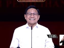 DEBAT CAWAPRES – Soal Atasi Bencana Ekologi, Cak Imin: Proyek Giant Sea Wall Tak Cukup