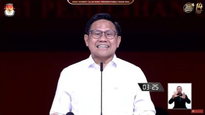 DEBAT CAWAPRES – CAK Imin Ajarkan Persoalan Etika ke Gibran