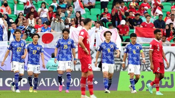 PIALA ASIA - Indonesia Kalah dari Jepang 1-3