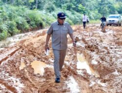 Ketua Komisi V DPR Tinjau Langsung Pembangunan Jalan dan Jembatan di Kalbar