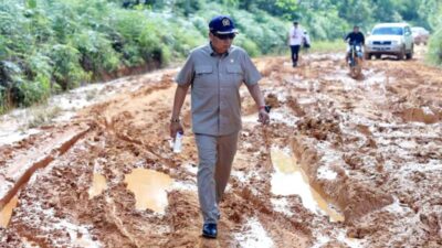Ketua Komisi V DPR Tinjau Langsung Pembangunan Jalan dan Jembatan di Kalbar