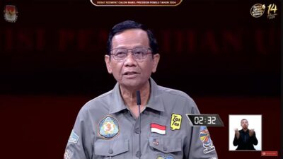 DEBAT CAWAPRES – Mahfud: Pencabutan IUP Tak Mudah Dilakukan Karena Banyak Mafia