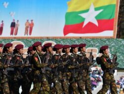 Lebih dari 100 Tentara Junta dan Warga Sipil Myanmar Melarikan Diri ke Thailand