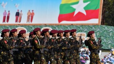 Lebih dari 100 Tentara Junta dan Warga Sipil Myanmar Melarikan Diri ke Thailand