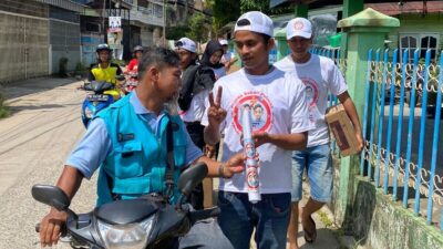 Relawan GSP Jambi Ajak Warga Coblos Prabowo-Gibran Sukseskan Pilpres Sekali Putaran