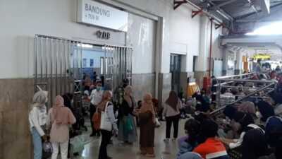 Sudah 25.705 Orang Sudah Mudik Lebaran 2025 Lebih Awal Gunakan Kereta dari Bandung