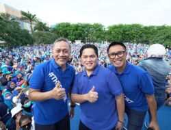 PEMILU 2024 — Erick Thohir Kampanye Bareng Zulhas di Bogor, Ini Pesan yang Disampaikan