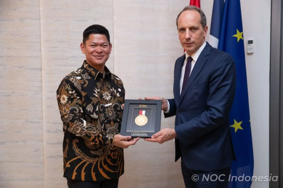 Jelang Olimpiade Paris, KOI Jalin Kerjasama dengan Kedubes Prancis