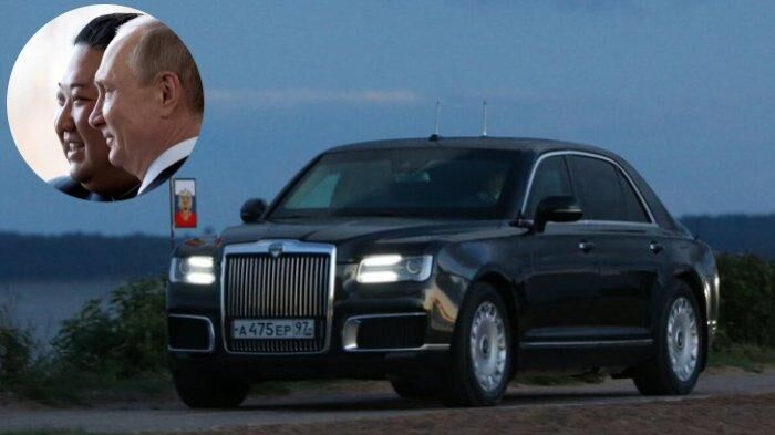 Kim Jong Un Terima Hadiah Mobil Mewah Buatan Rusia dari Putin