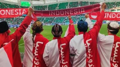 Suporter Timnas Garuda Raih Penghargaan dari Penyelenggara Piala Asia 2023