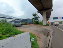 Jasa Marga Tutup Akses Proyek ke Stasiun Kereta Cepat Whoosh Halim di Tol Jakarta-Cikampek