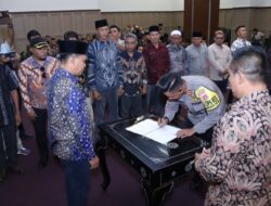 Cegah Tindakan Korupsi Kepala Desa se-Lombok Tengah Teken MoU Polisi