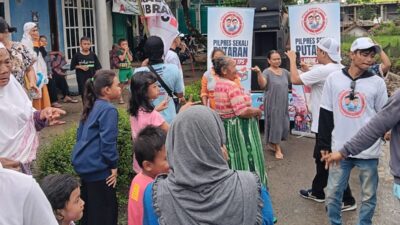 Woro-woro Pilpres Sekali Putaran, Relawan GSP Banjarnegara Ajak Masyarakat Tidak Golput