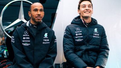 Formula 1 Hamilton dan Russell Kecewa dengan Performa W15 di GP Bahrain