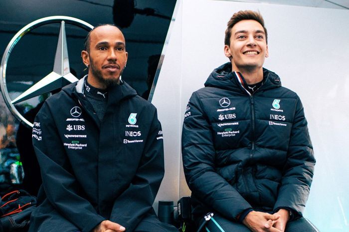 Formula 1 Hamilton dan Russell Kecewa dengan Performa W15 di GP Bahrain