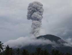 Status Gunung Ibu Turun dari Awas ke Siaga