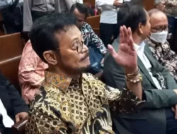 MA Tolak Kasasi, SYL Tetap Harus Dipenjara 12 Tahun