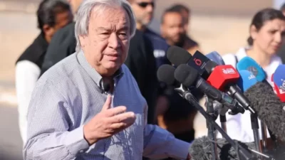 Sekretaris Jenderal PBB, Antonio Guterres Hanya Bersimpati atas Terlukanya Dua TNI Anggota UNIFIL di Lebanon Selatan