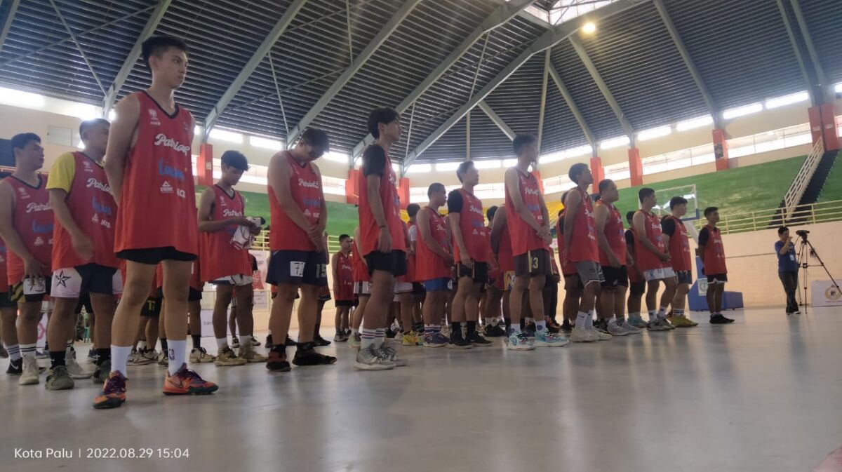 BOLA BASKET  -- Seleksi Indonesia Patriots, Perbasi Genapkan 100 Pebasket Muda