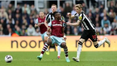 Banjir Gol Warnai Kemenangan Newcastle 4-3 Atas West Ham