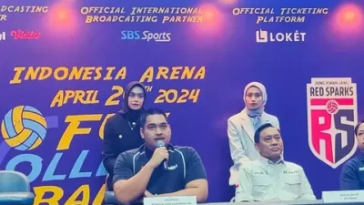 BOLA VOLI  -- Tiket Red Sparks vs Indonesia All Star Terjual Hampir 11 Ribu