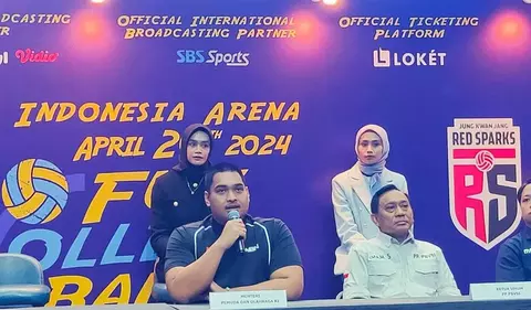 BOLA VOLI  -- Tiket Red Sparks vs Indonesia All Star Terjual Hampir 11 Ribu
