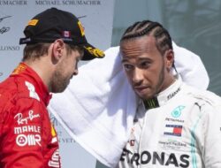 FORMULA 1 — Hamilton Isyaratkan Vettel Gantikan Posisinya di Mercedes pada 2025