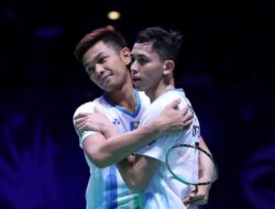 Dikalahkan Wei Keng/Wang Chang, Fajar/Rian Gagal ke Semifinal BAC 2024