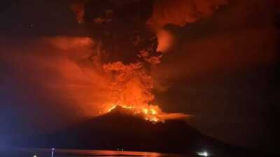 Radius Bahaya Gunung Ruang