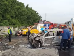 ARUS MUDIK — Polri Masih Selidiki Penyebab Kecelakaan di KM 58