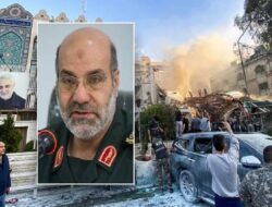 Komandan IRGC Tewas dalam Serangan Rudal di Konsulat Iran di Suriah