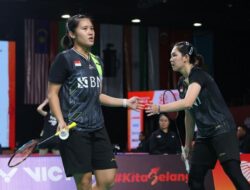 BULU TANGKIS  — Lanny/Ribka dan Putri KW Terhenti di Babak Pertama BAC 2024