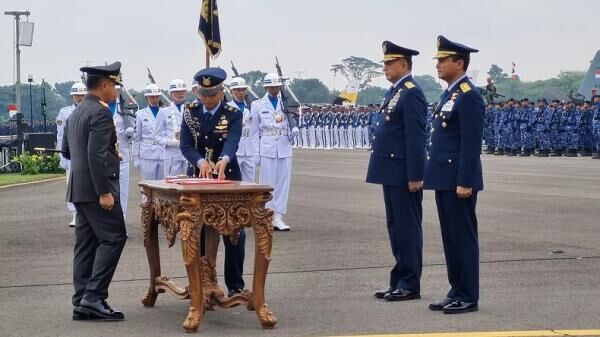 Panglima TNI Pimpin Sertijab KSAU Tonny Harjono