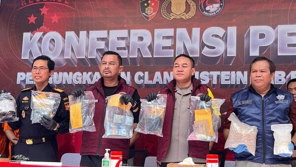 Pabrik Narkoba di Serang Dikelola oleh Satu Keluarga