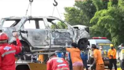 Sopir GrandMax Kecelakaan Maut KM 58 Bekerja Melebihi Waktu