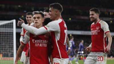 Catat Prestasi Luar Biasa, Arsenal Cukur City 5-1 di Stadion Emirates