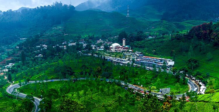 jalur puncak
