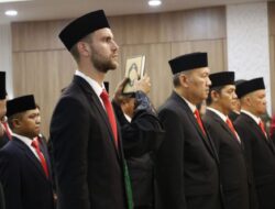 Ambil Sumpah Kewarganegaraan, Maarten Paes Resmi Jadi WNI