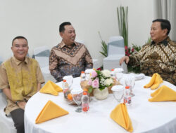 Prabowo Tersenyum Ketika Disinggung Rencana Pertemuan dengan Megawati