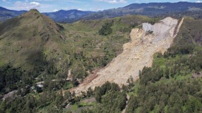 PBB Sulit Tentukan Nasib 2.000 Orang yang Tertimbun Longsor di Papua Nugini