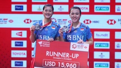 THAILAND OPEN 2024 -- Harus Akui Keunggulan Wakil Tuan Rumah, Ana/Tiwi Raih Posisi Runner Up