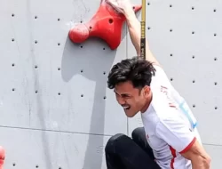 PANJAT TEBING — Veddriq Leonardo Bidik Tiket Olimpiade Paris Usai Juara di China