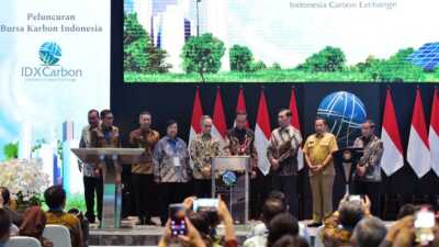 Presiden resmikan Bursa Karbon Indonesia