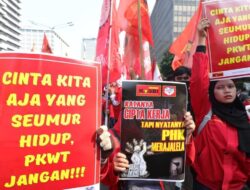 MAY DAY 2024 — Buruh Tolak Upah Murah dan Cabur UU Ciptaker
