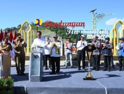 Jokowi Resmikan Operasional Benungan Tiu Suntuk di NTB