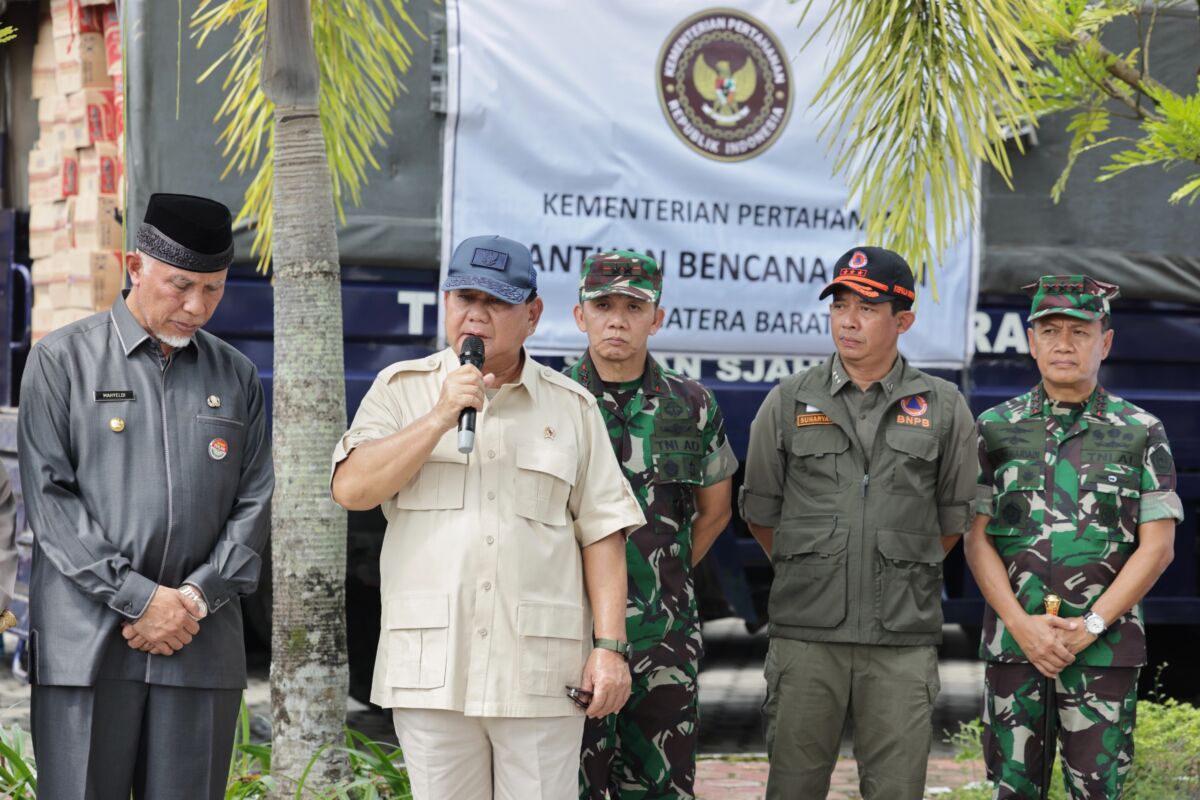 Prabowo Ingatkan Semua Pihak Terus Perkuat Mitigasi Kebencanaan