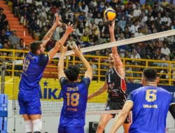 BOLA VOLI — Hajar Kudus Sukun Badak 3-0, Jakarta LavAni ke Final Four Proliga 2024