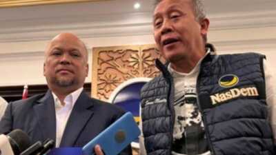 Isu NasDem-Gerindra Bakal Merger? Saan: Tidak Mudah, Ada Ideologi yang Berbeda