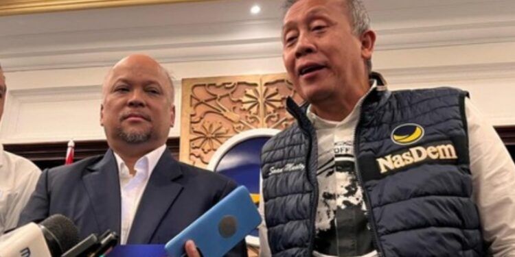 Isu NasDem-Gerindra Bakal Merger? Saan: Tidak Mudah, Ada Ideologi yang Berbeda